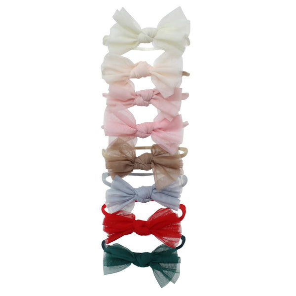 Tulle Baby Bow Headband – Bows Arts