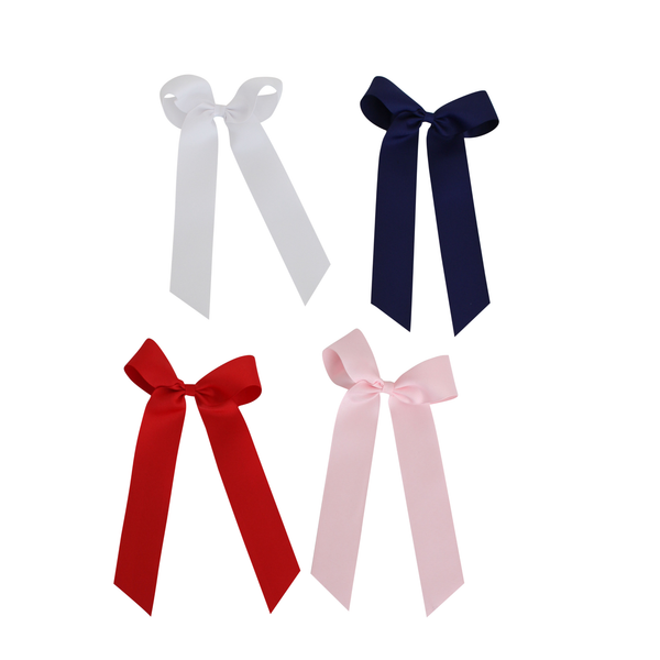 Long Tail Grosgrain Bow – Bows Arts