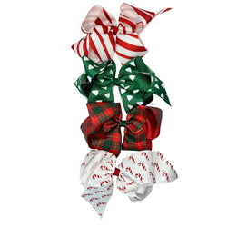 Holiday Print Bow (3 Sizes)