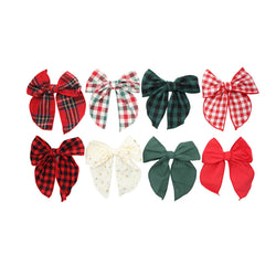 Holiday Linen Long Tail Bow