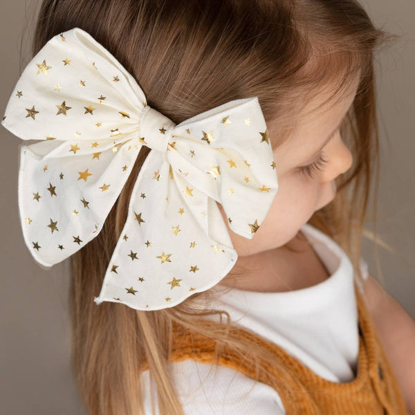 Holiday Linen Long Tail Bow