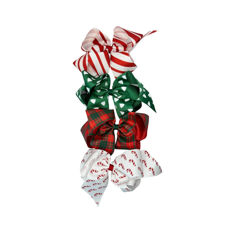 Holiday Print Bow (3 Sizes)