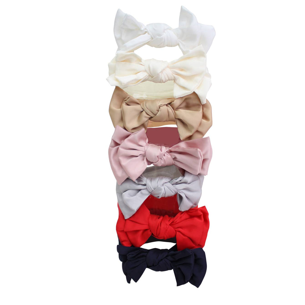 Satin Stretch Baby Headband – Bows Arts