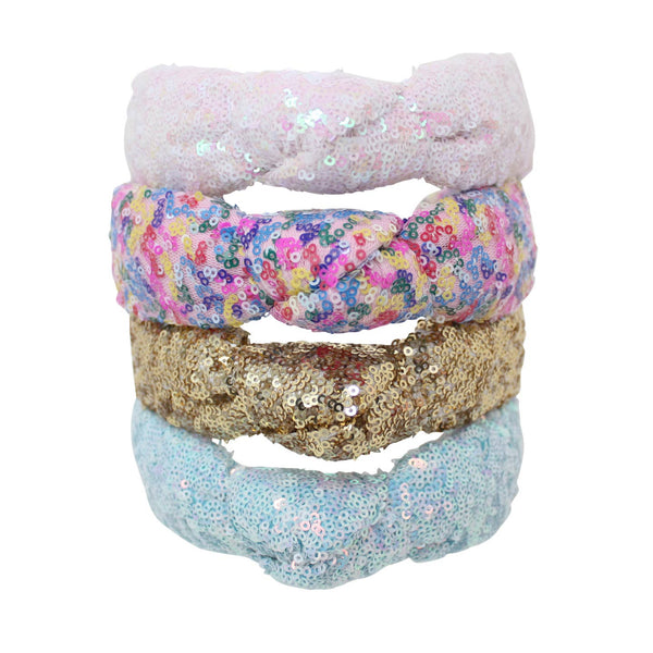 Sequin Knot Headband