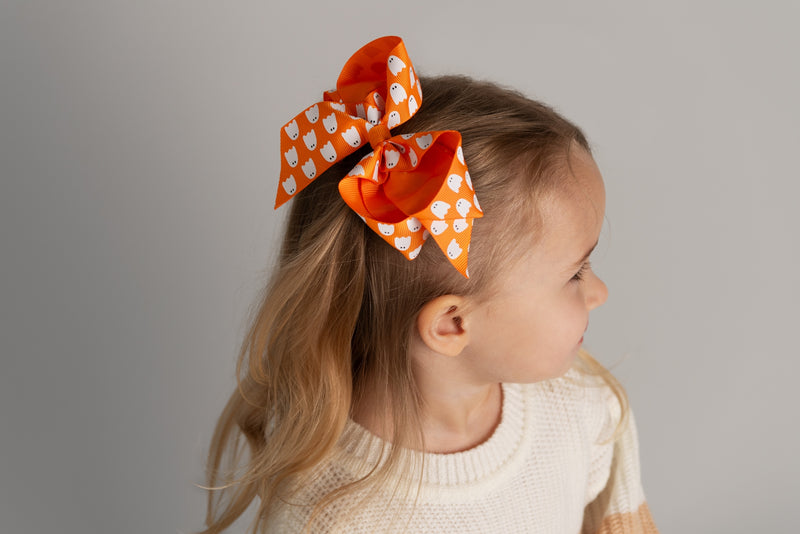 Halloween Print Bow (3 Sizes)