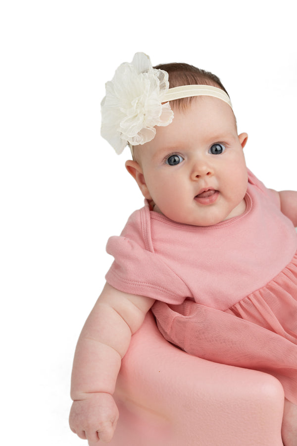 Camellia Flower Baby Headband