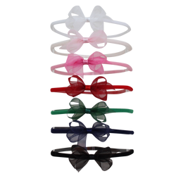 Infant Organdy Bow Headband