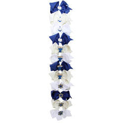 Hanukkah Charm Bow (2 Sizes)