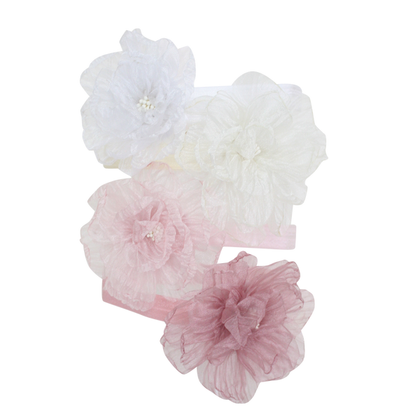 Camellia Flower Baby Headband