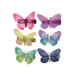 Sheer Butterfly Clips