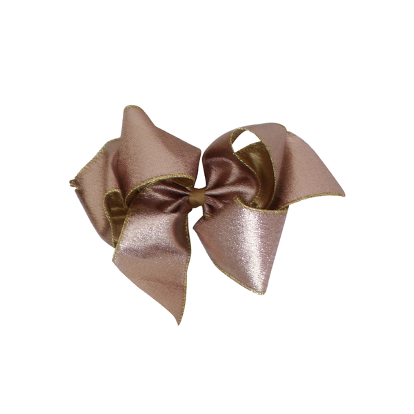 Giant Rose Gold Metallic Bow