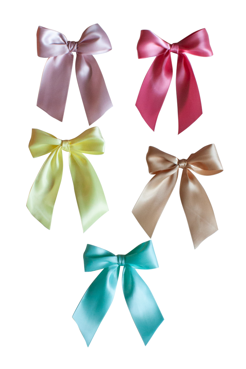 Satin Longtail Knot Bow