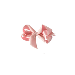 Small Light Pink Velvet Bow