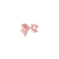 Toddler Light Pink Velvet Bow