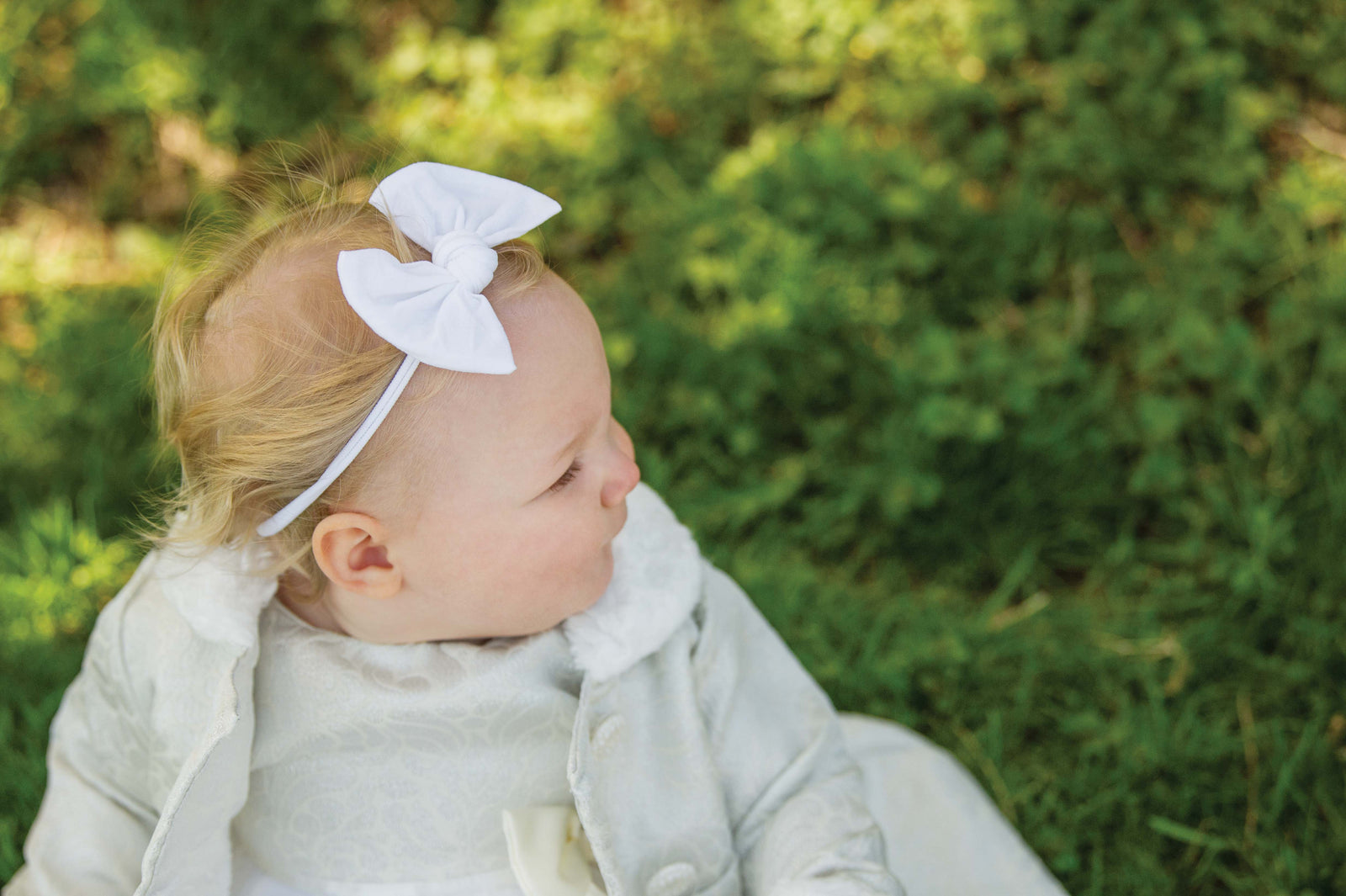 Nylon Bow Baby Headband – Bows Arts