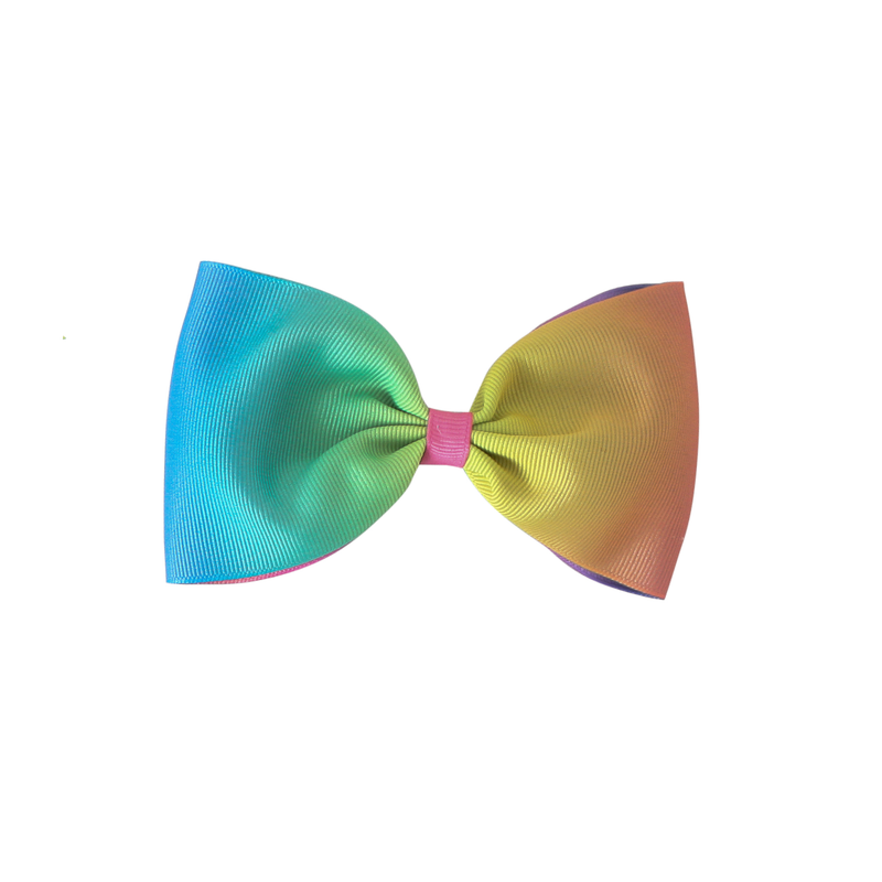 Rainbow Tie-Dye Party Bow