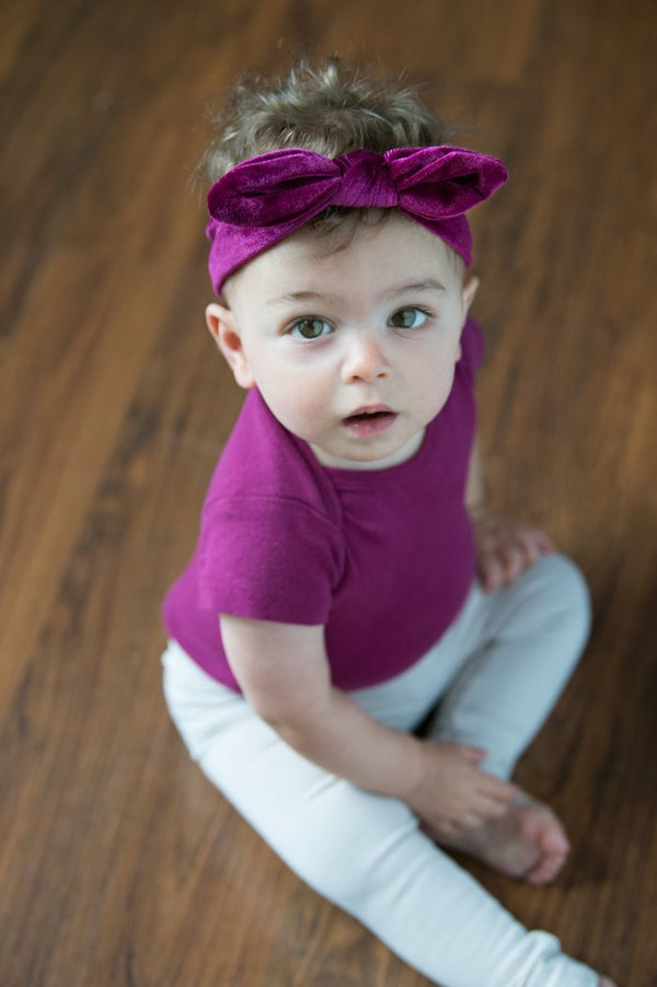 Velvet Stretch Baby Headband